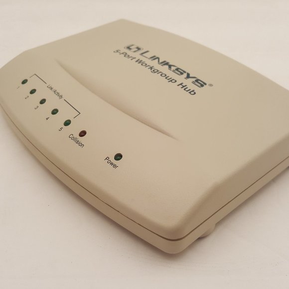 LINKSYS 5 Port Workgroup Hub | EW5HUB | USED | TESTED - Picture 5 of 12